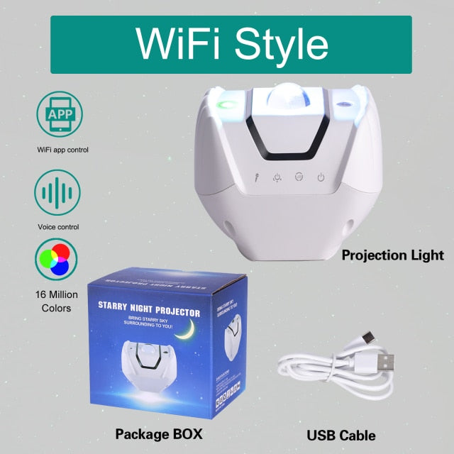 Smart Wifi App Star Galaxy Projector