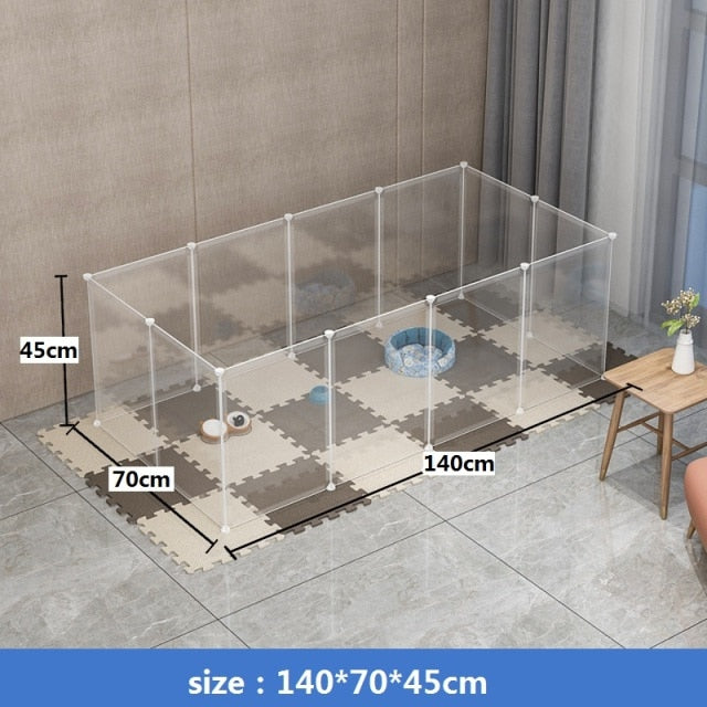 Portable Metal Wire Pet Playpen
