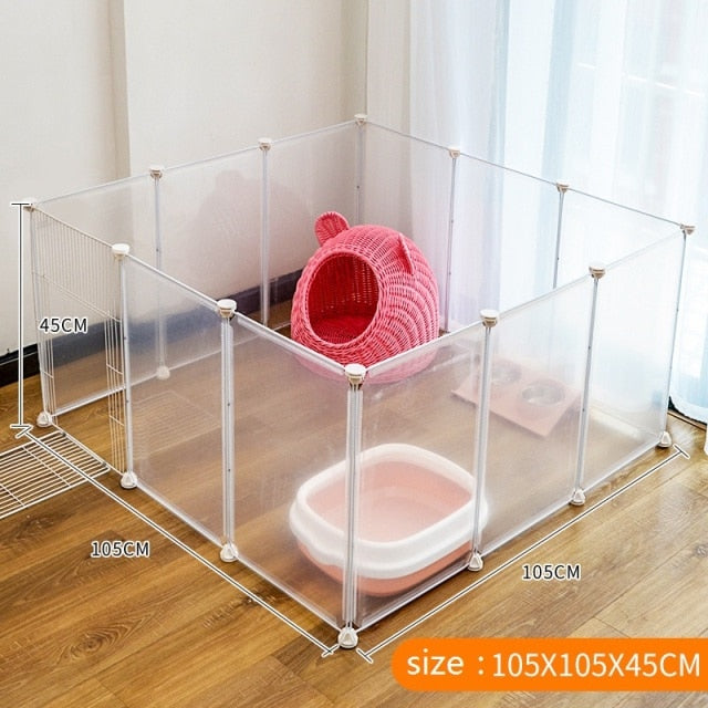 Portable Metal Wire Pet Playpen