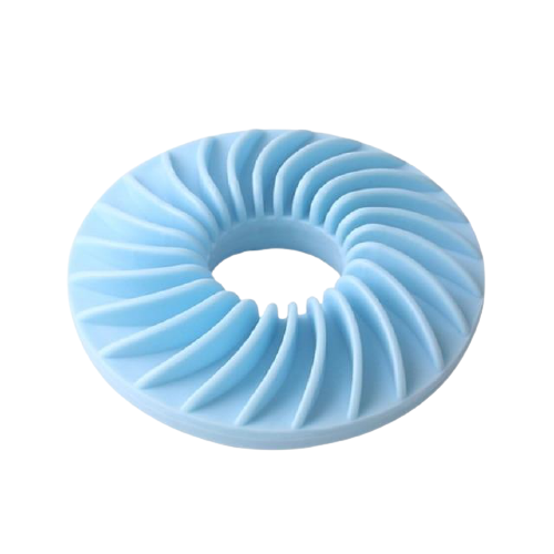 Interactive Soft Round Pet Slow Feeder
