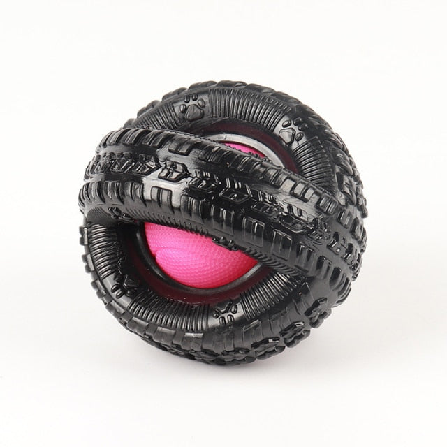 Squeaky Dog Toy Ball
