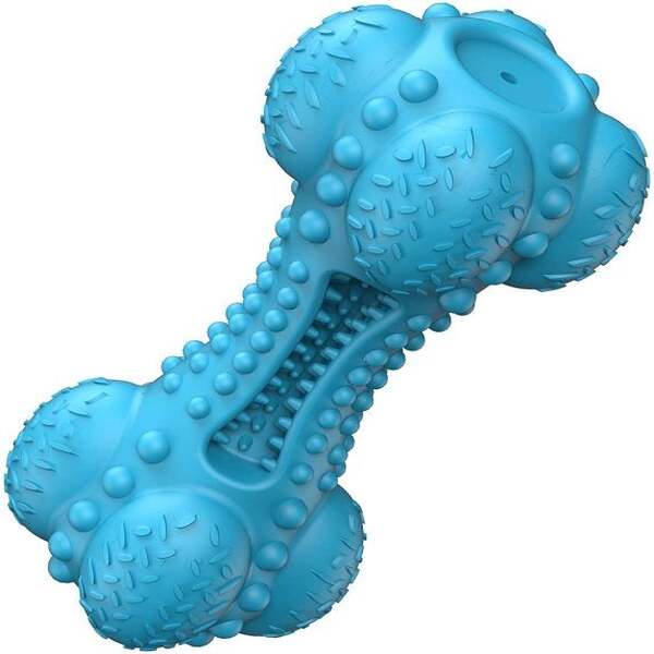 Squeaky Rubber Dog Chewy Toys
