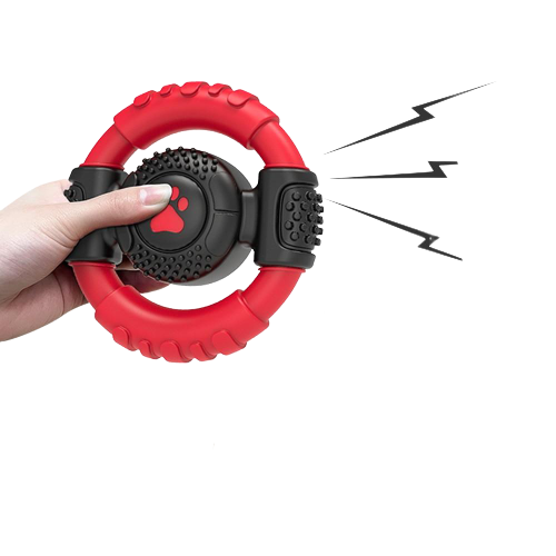 Steering Wheel Interactive Dog Toys