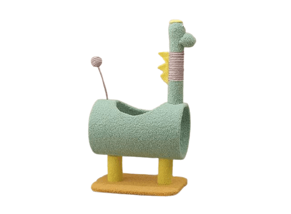 Cat Scratcher Climbing Tunnel - Bark ‘n’ Paws