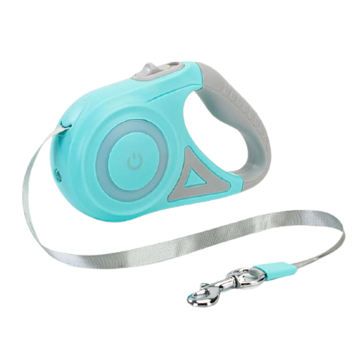Retractable Dog Leash With LED Flashlight