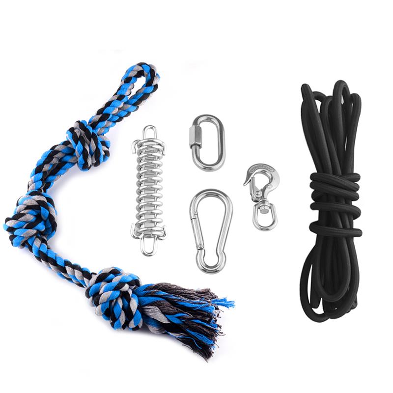 Spring Pole Tug Of War Dog Rope Toy