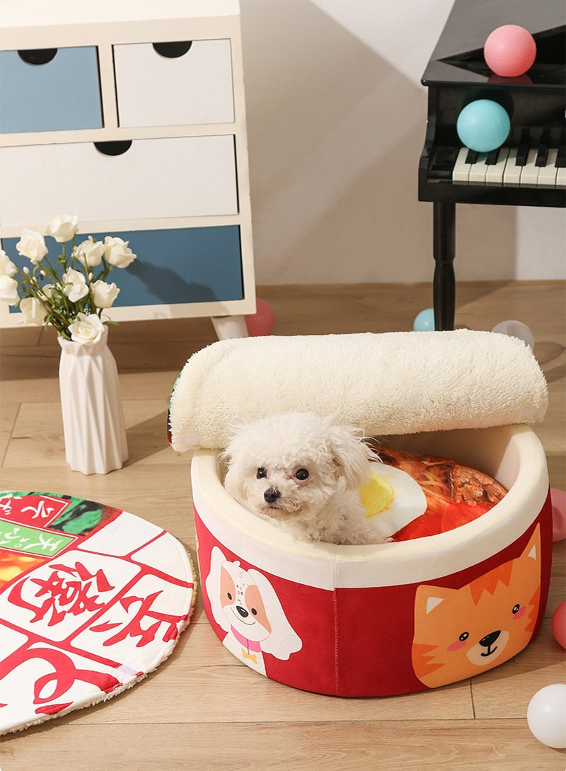 Funny Noodle Cozy Pet Bed
