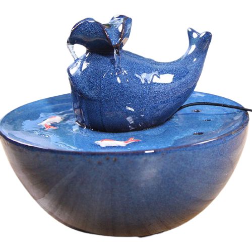 Porcelain Pet Drinking Fountain