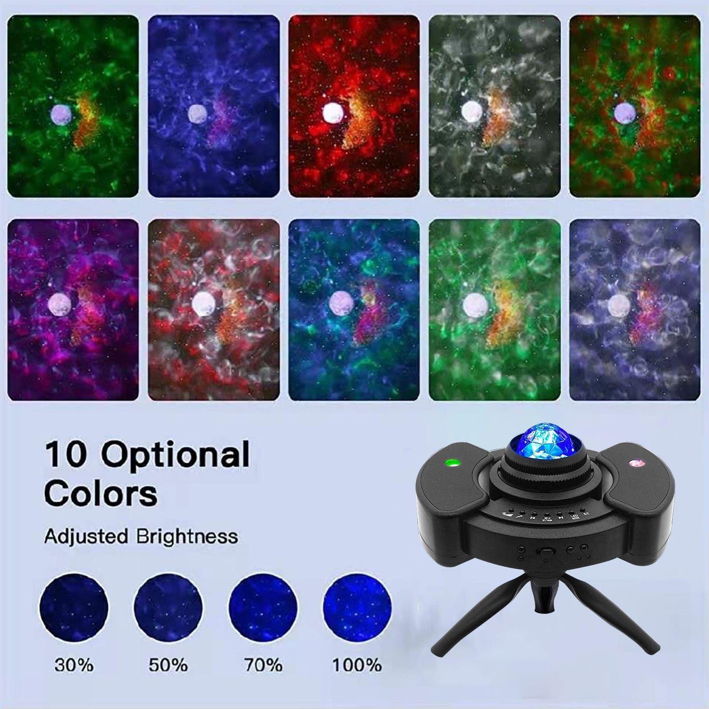 Colorful Starry Sky UFO Galaxy Projector - Bark ‘n’ Paws