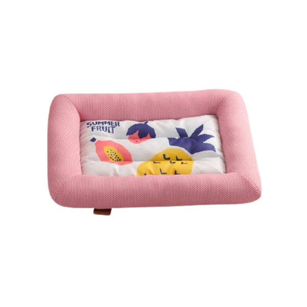 Summer Cooling Silk Pet Bed