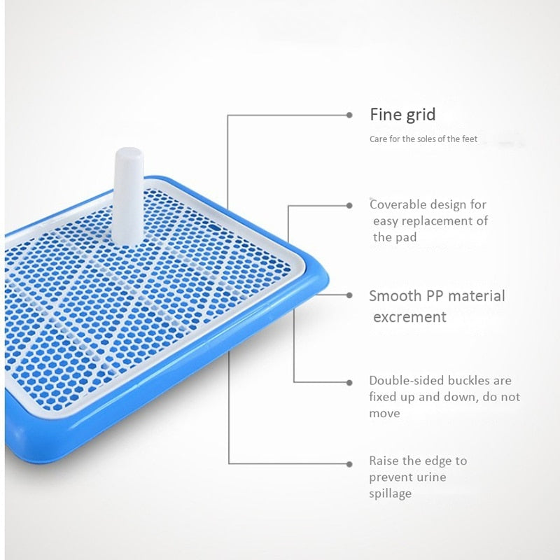 Lattice Dog Toilet Potty