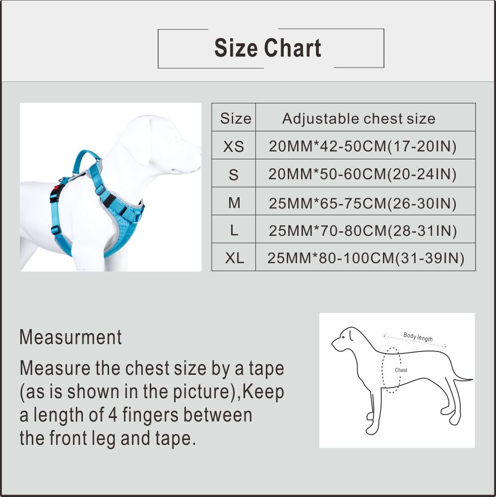 High Quality Adjustable Dog Harness