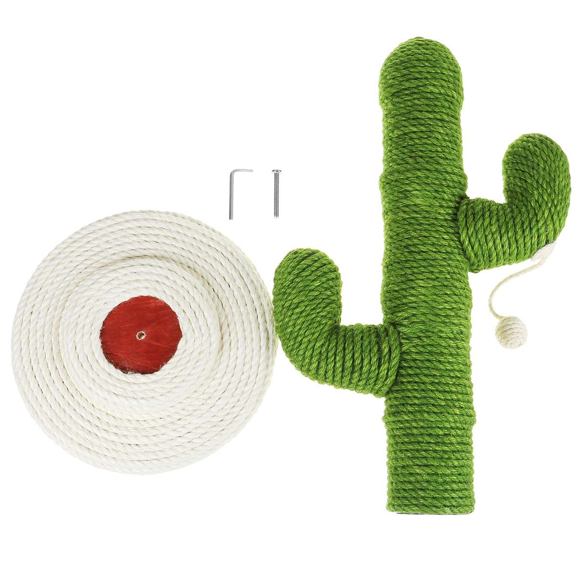 Cactus Cat Scratcher With Ball