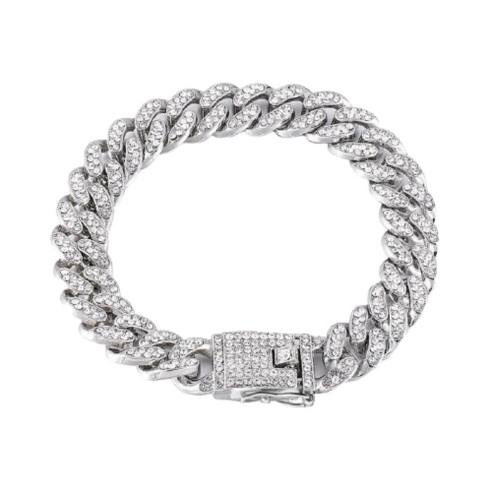 Luxury Diamond Gold Dog Collar