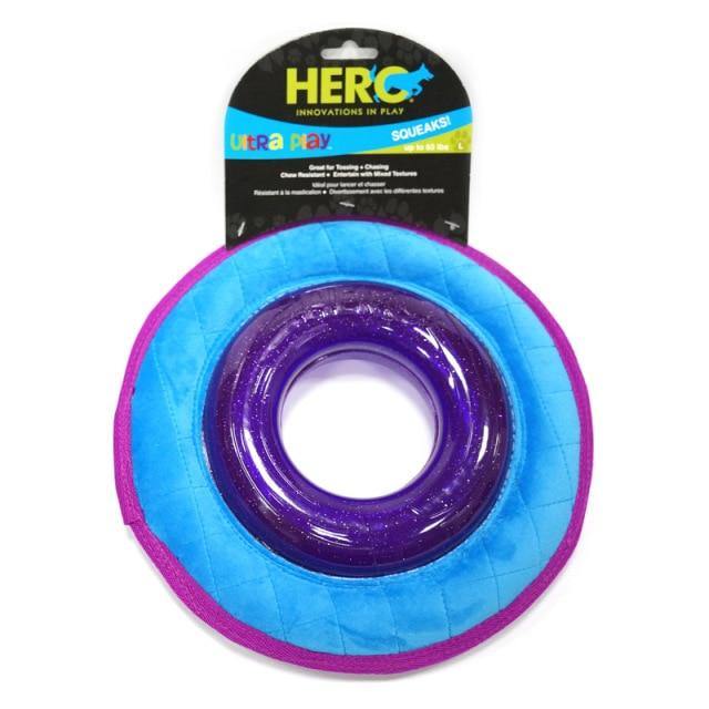 Dog Toys Fabric Flying Discs - Bark ‘n’ Paws