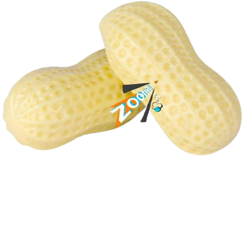 Squeaky Peanut Toys for Aggressive Chewers