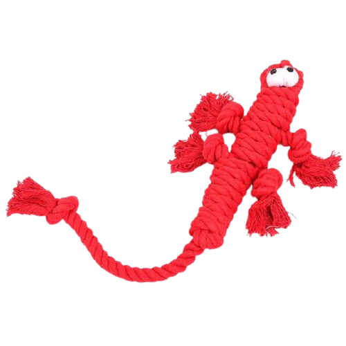 Tough Lizard Doll Dog Rope Toy