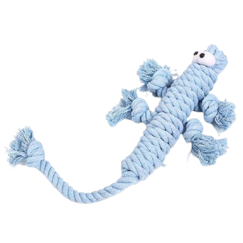 Tough Lizard Doll Dog Rope Toy