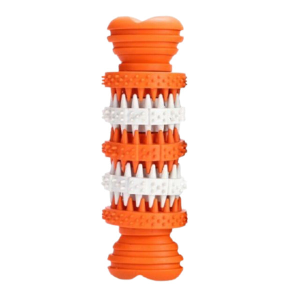 Tough Natural Rubber Dog Bone Toy