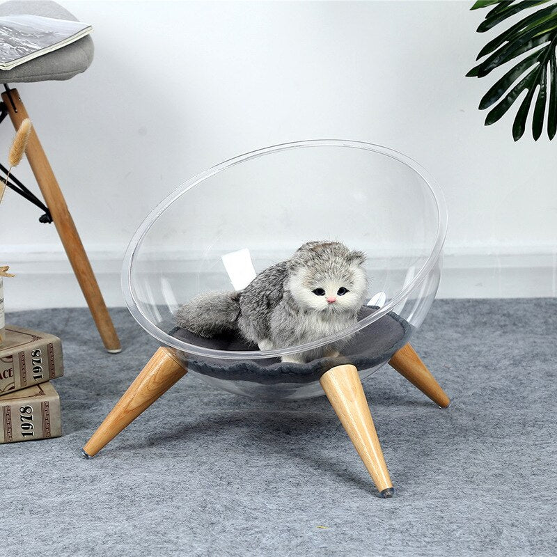 Luxury Semi Enclosed Capsule Cat Nest