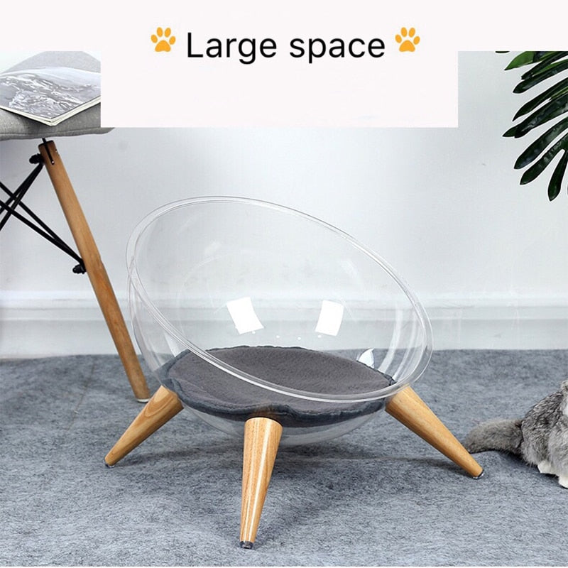 Luxury Semi Enclosed Capsule Cat Nest