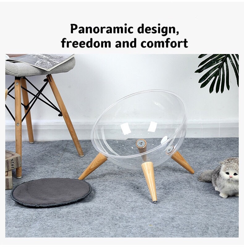 Luxury Semi Enclosed Capsule Cat Nest