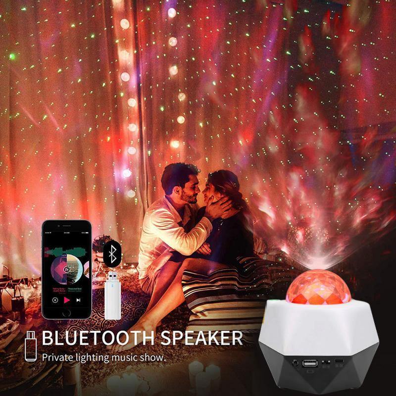 Colorful Starry Sky Galaxy Nightlight Projector - Bark ‘n’ Paws