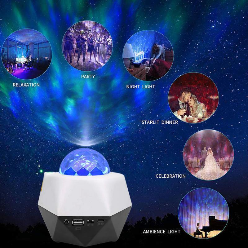 Colorful Starry Sky Galaxy Nightlight Projector - Bark ‘n’ Paws