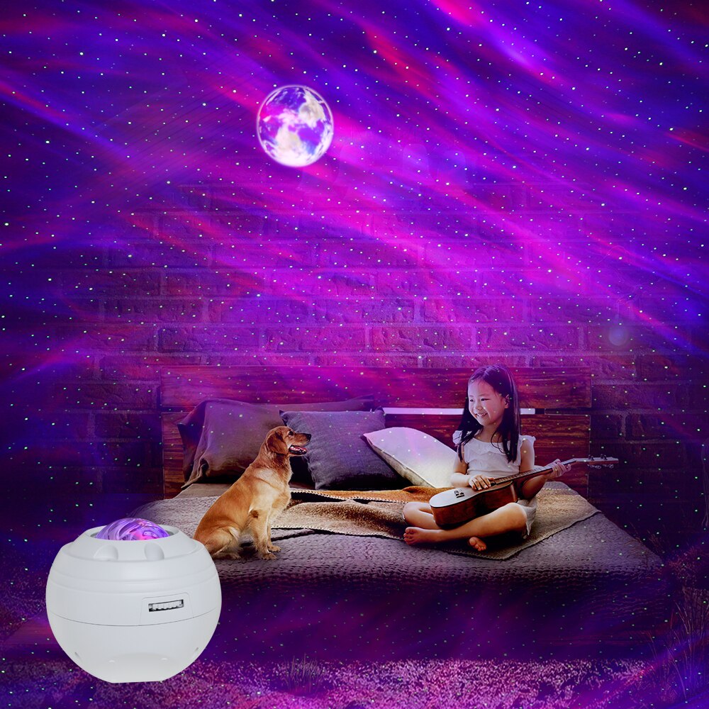Planet Aurora Starry Sky Projector Lamp
