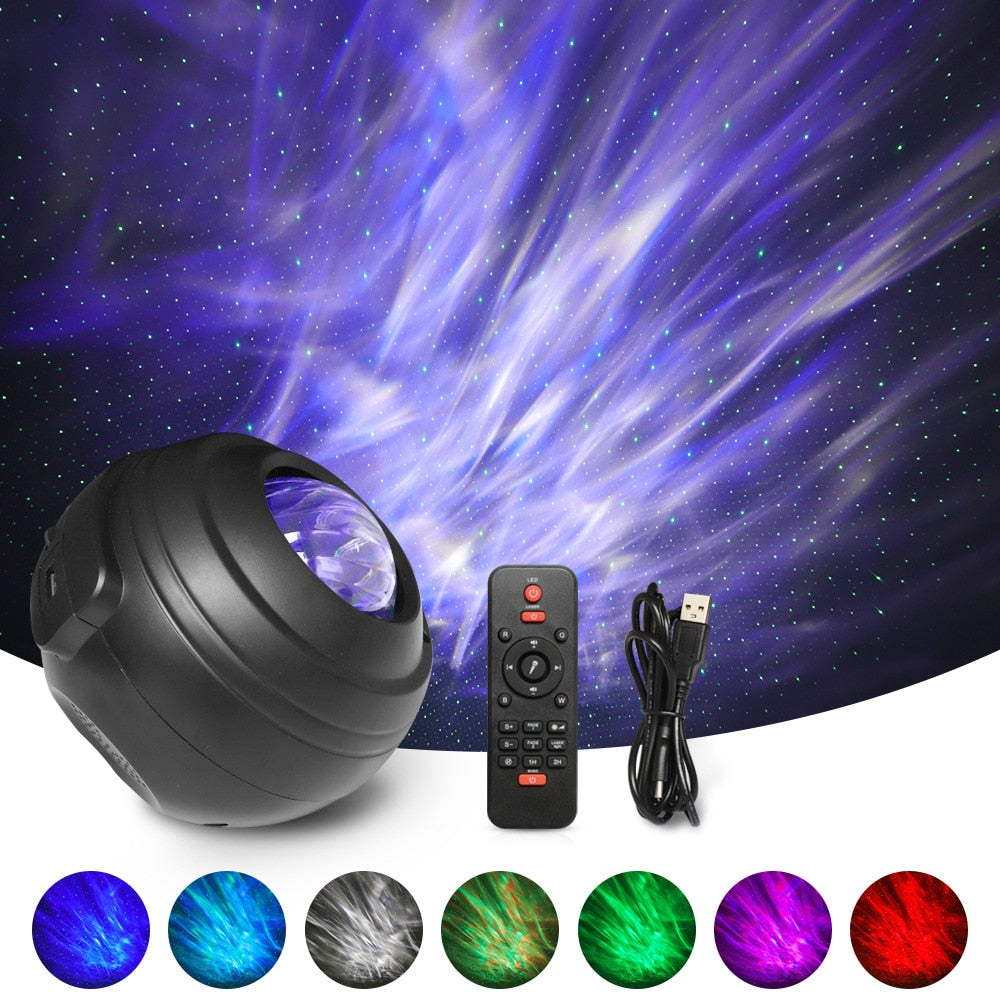 Planet Aurora Starry Sky Projector Lamp