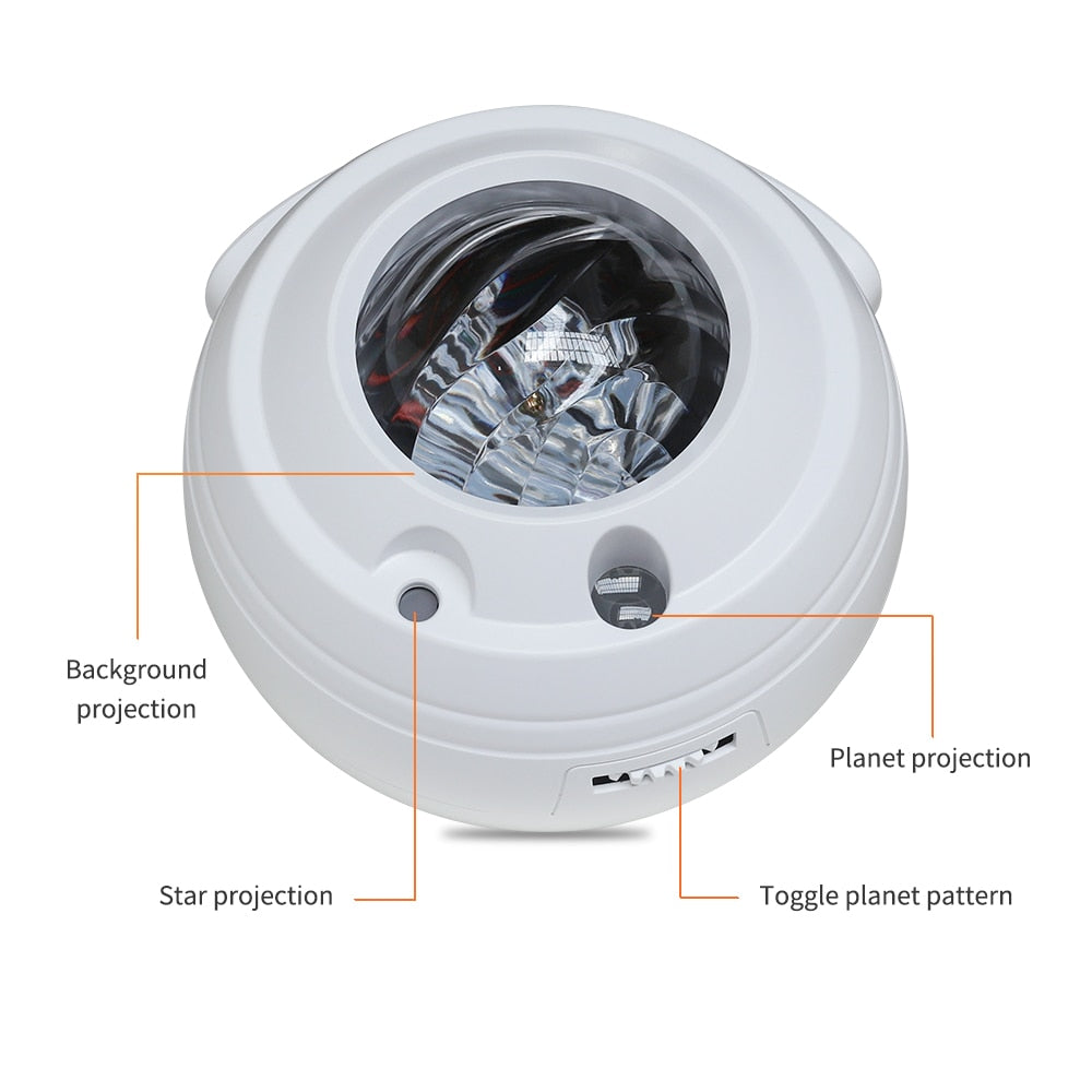 Planet Aurora Starry Sky Projector Lamp