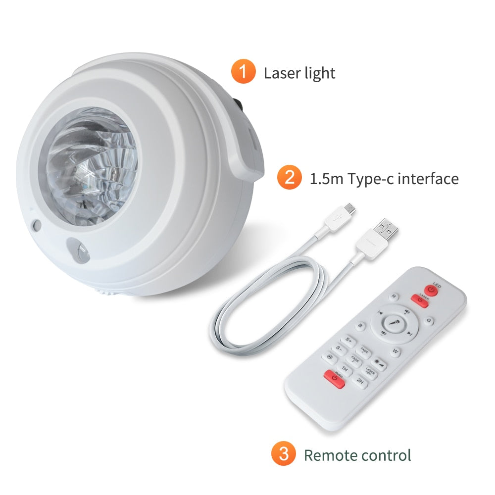 Planet Aurora Starry Sky Projector Lamp