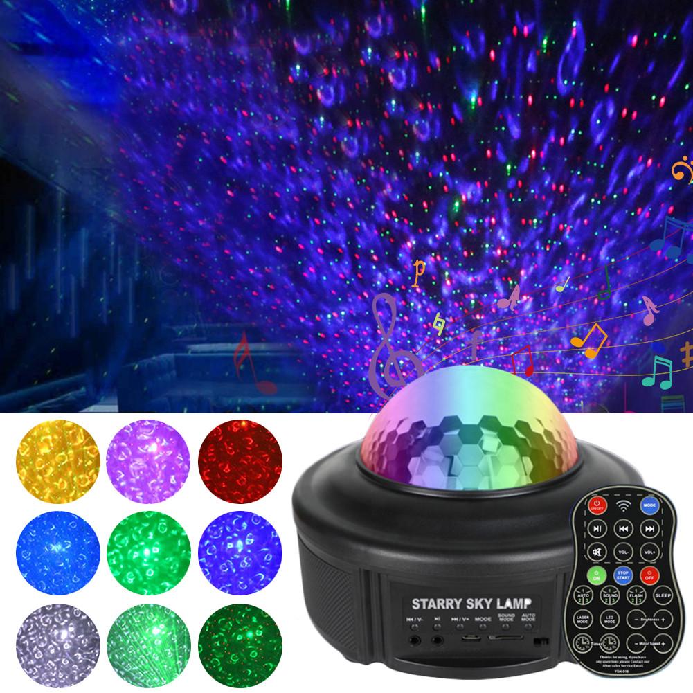 Night Light Bluetooth Speaker Sky Projector