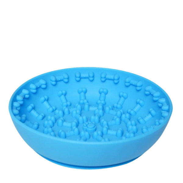 Silicone Dog Slow Feeding Bowl