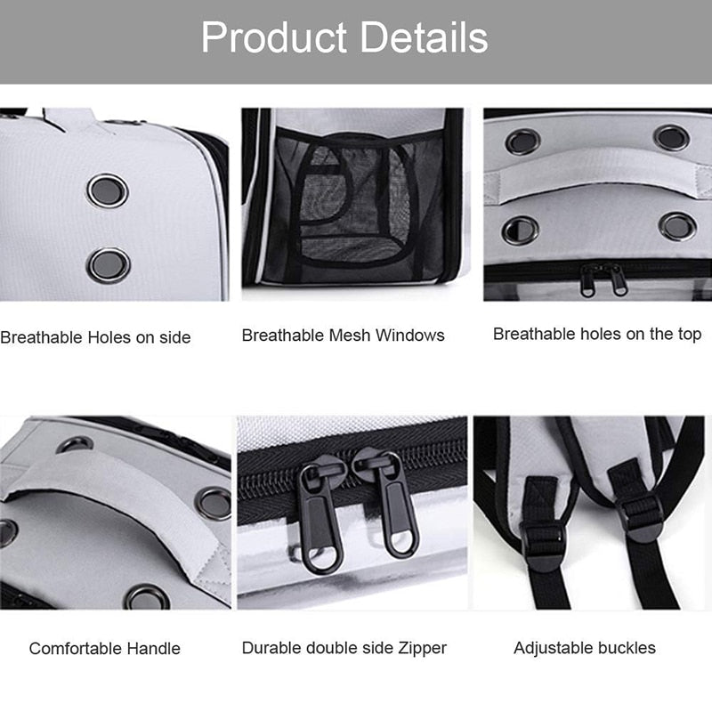 Breathable Small Dog Backpack