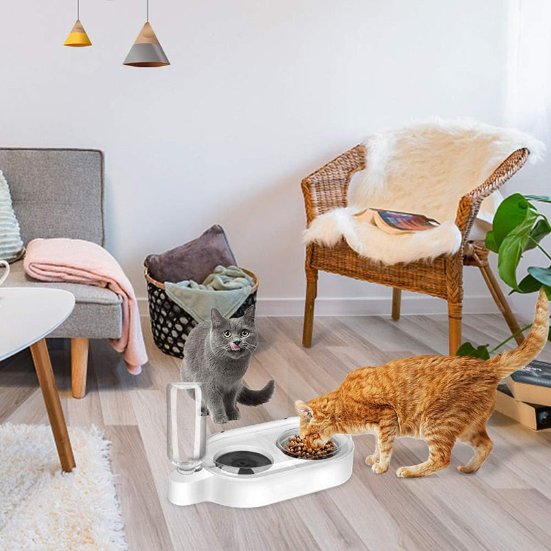 2 In 1 Water & Food Pet Bowl