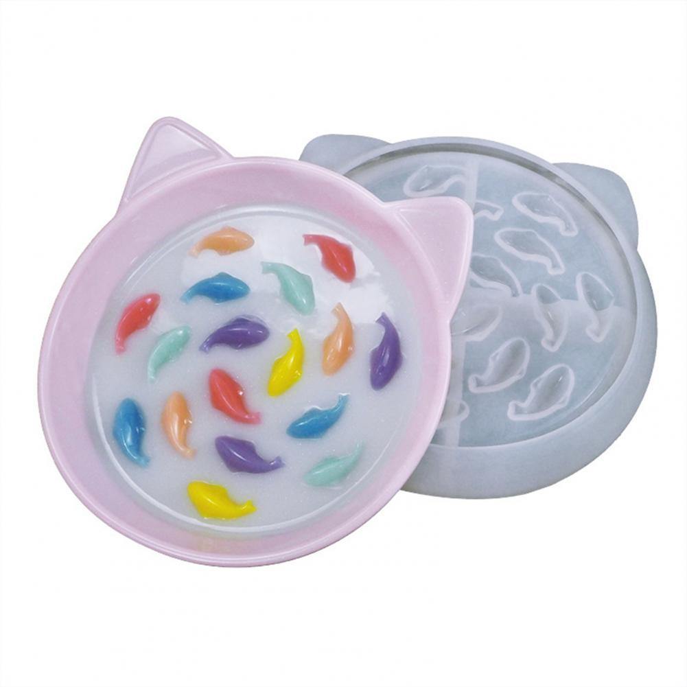 Crystal Resin Silicone Dog Bowl - Bark ‘n’ Paws