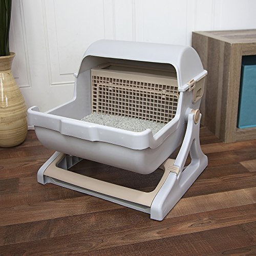 Semi Automatic Luxury Cat Litter Box