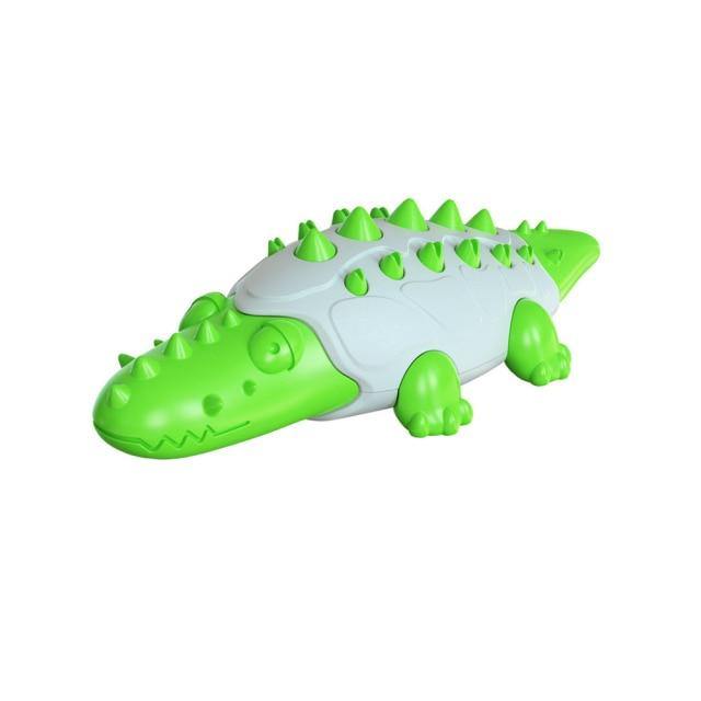 Crocodile Natural Rubber Dog Fun Toys - Bark ‘n’ Paws