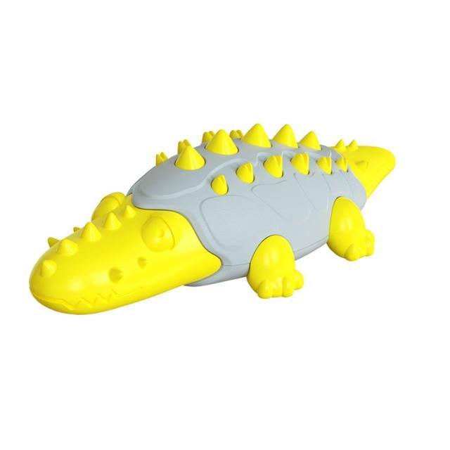 Crocodile Natural Rubber Dog Fun Toys - Bark ‘n’ Paws