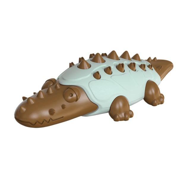 Crocodile Natural Rubber Dog Fun Toys - Bark ‘n’ Paws