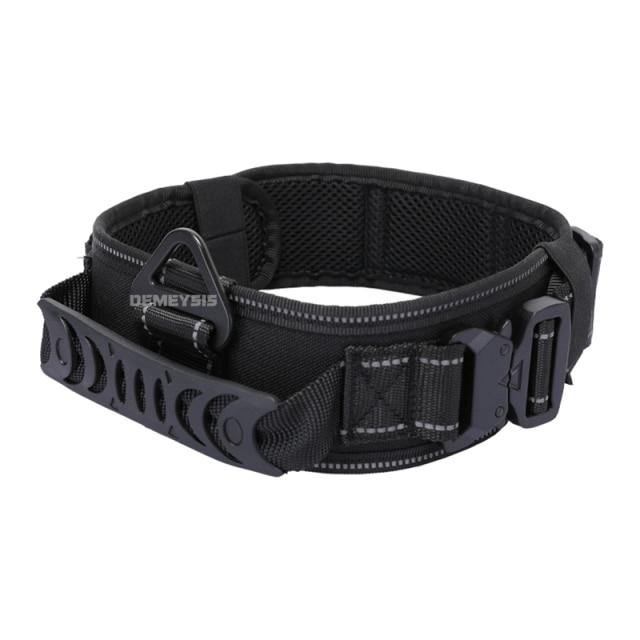 Premium Tactical Heavy Duty Dog Collar - Bark ‘n’ Paws
