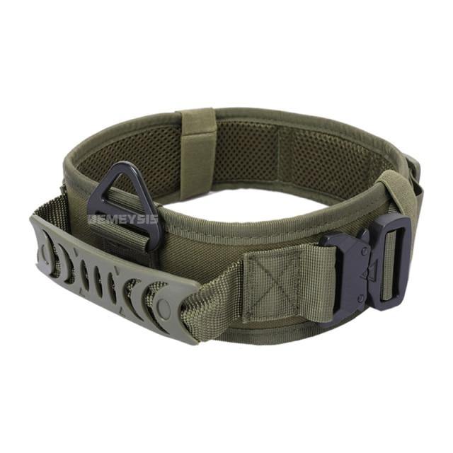 Premium Tactical Heavy Duty Dog Collar - Bark ‘n’ Paws