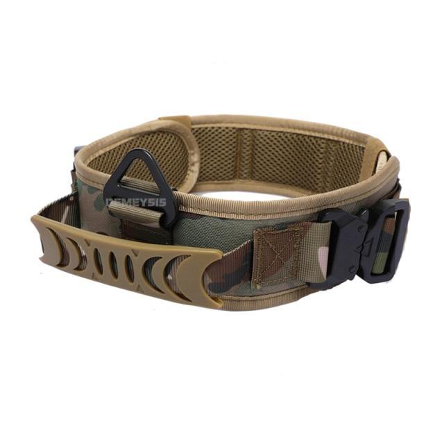 Premium Tactical Heavy Duty Dog Collar - Bark ‘n’ Paws