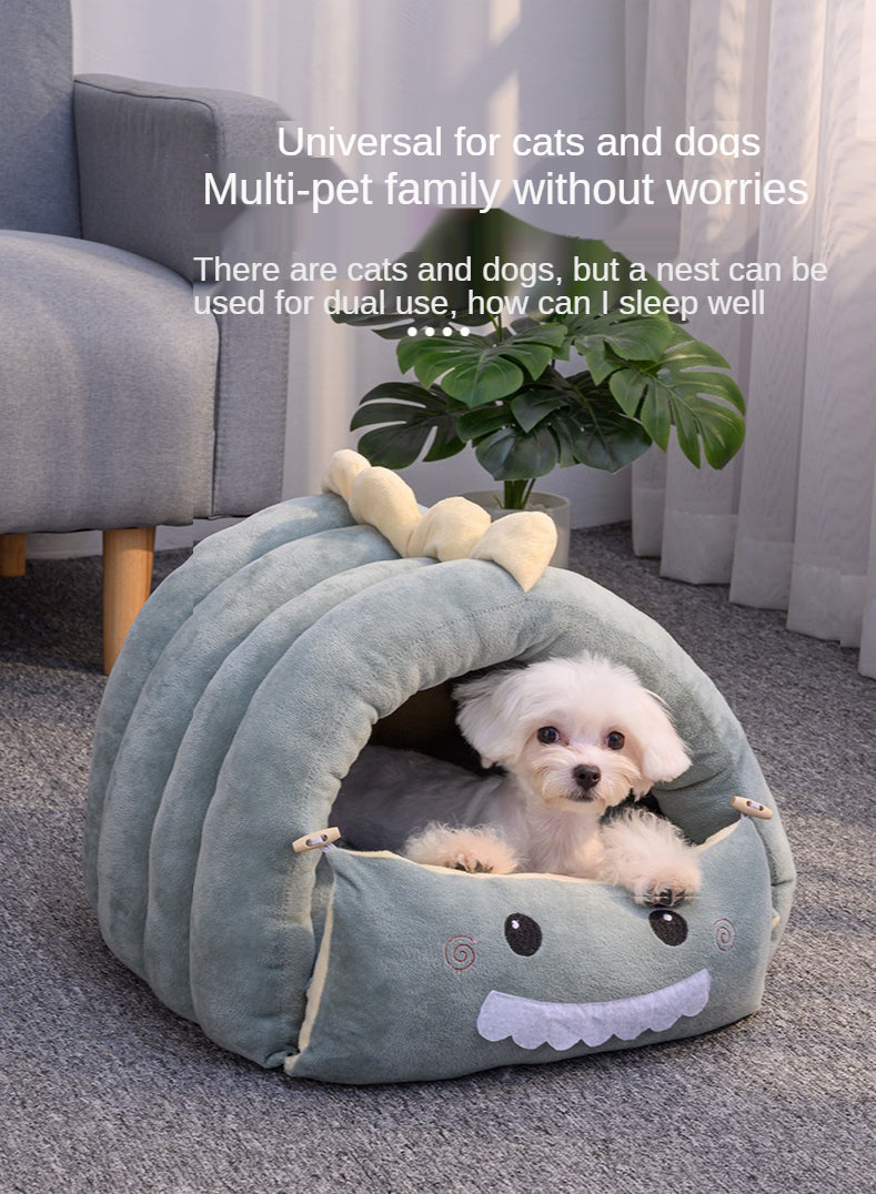 Portable Dinosaur Small Dog House