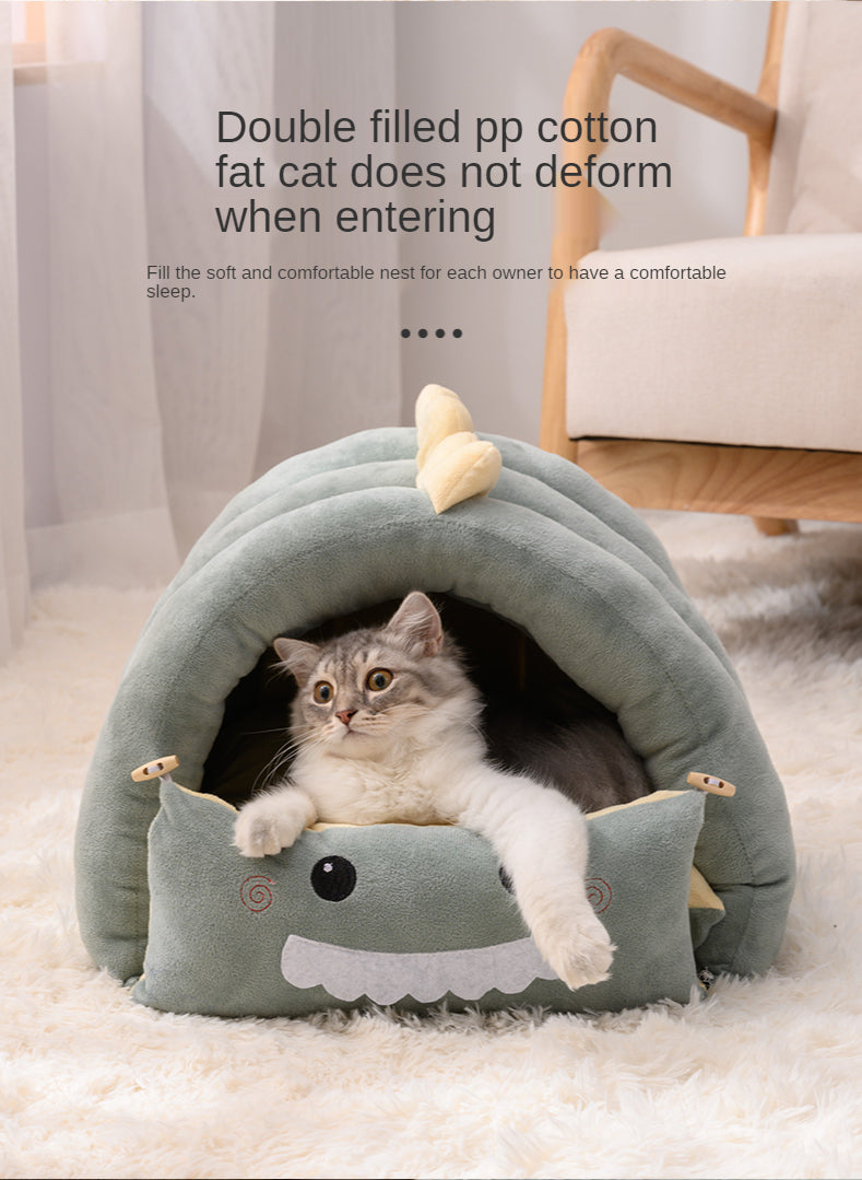 Portable Dinosaur Small Dog House