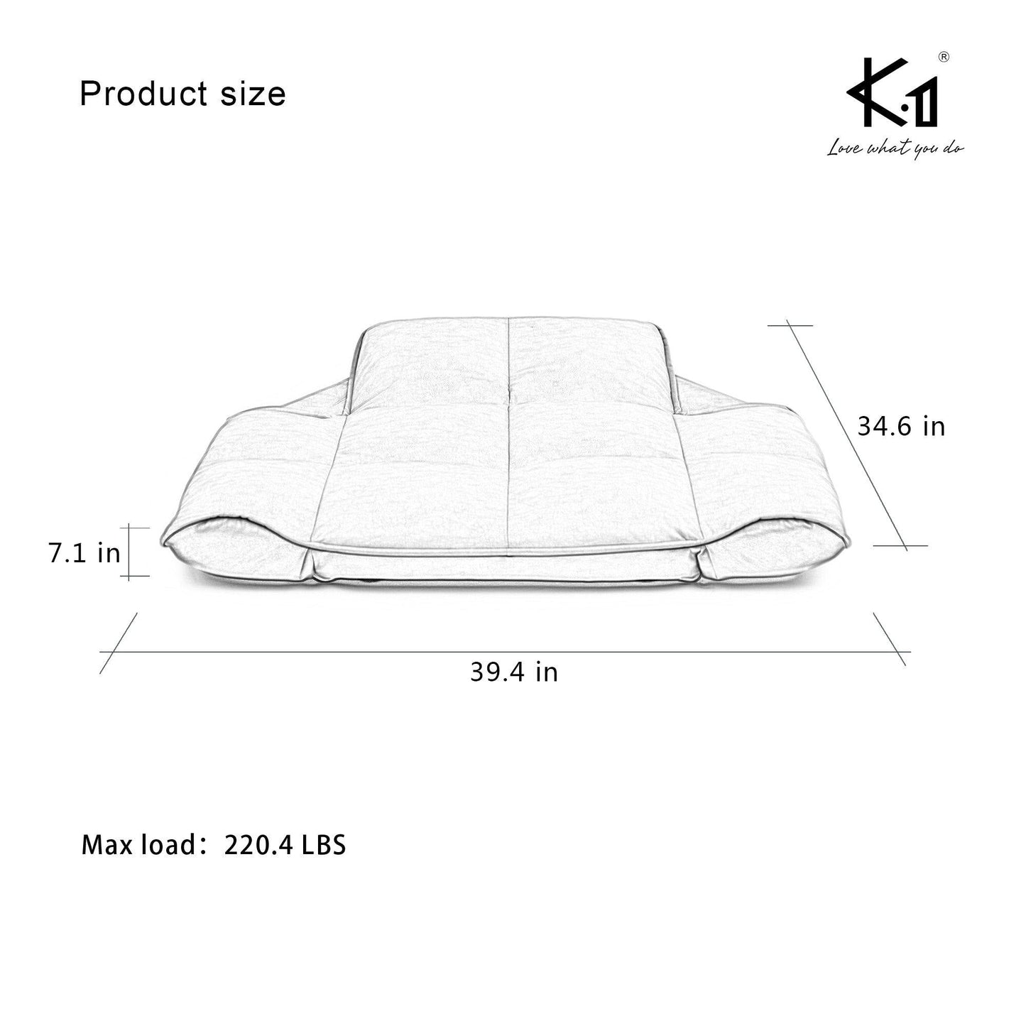 Premium Luxury Leather Pet Bed - Bark ‘n’ Paws