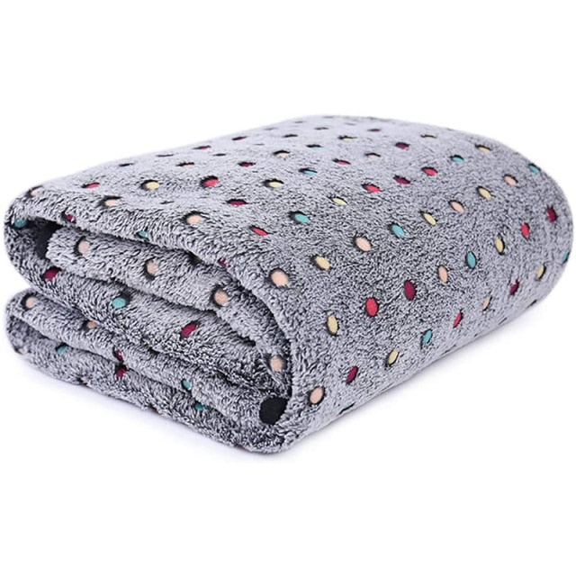 Cozy Fluffy Fleece Soft Dog Blanket