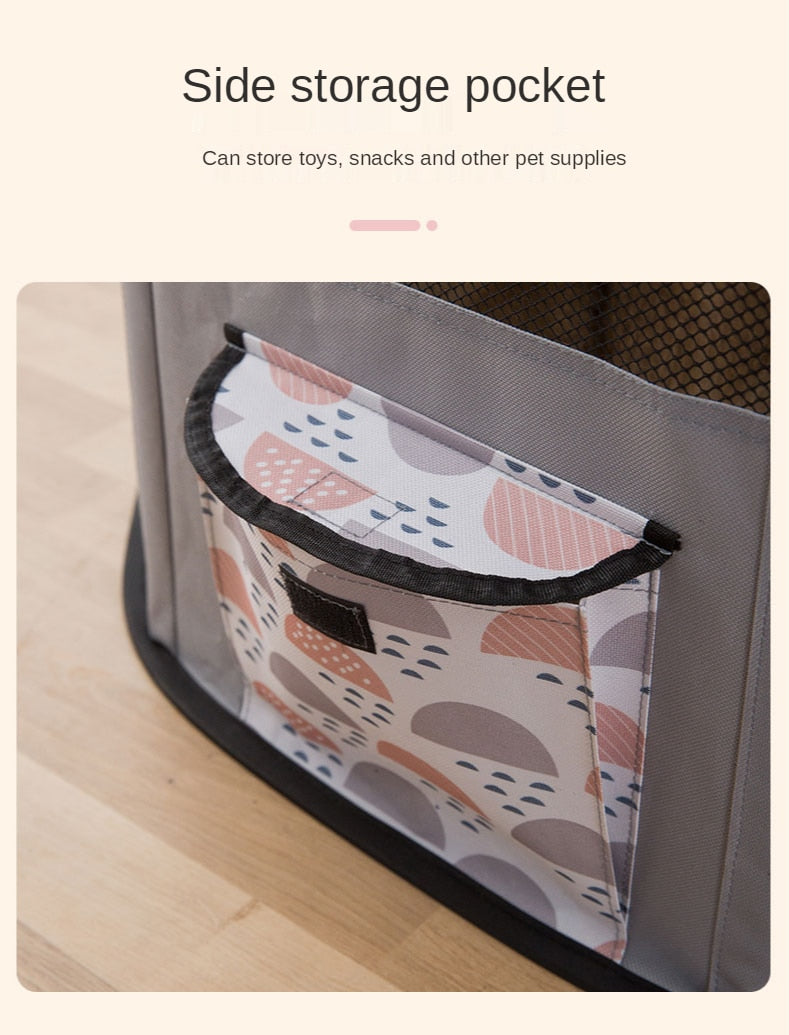 Foldable Breathable Pet Playpen