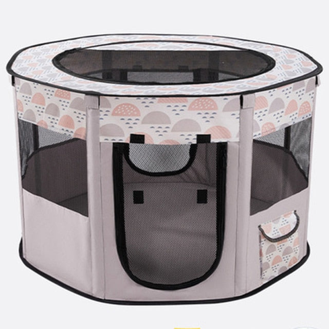Foldable Breathable Pet Playpen